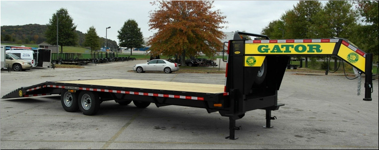 Gooseneck flat bed trailer for sale14k  Northampton County, North Carolina
